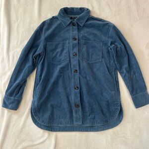 Madewell Blue Corduroy Jacket